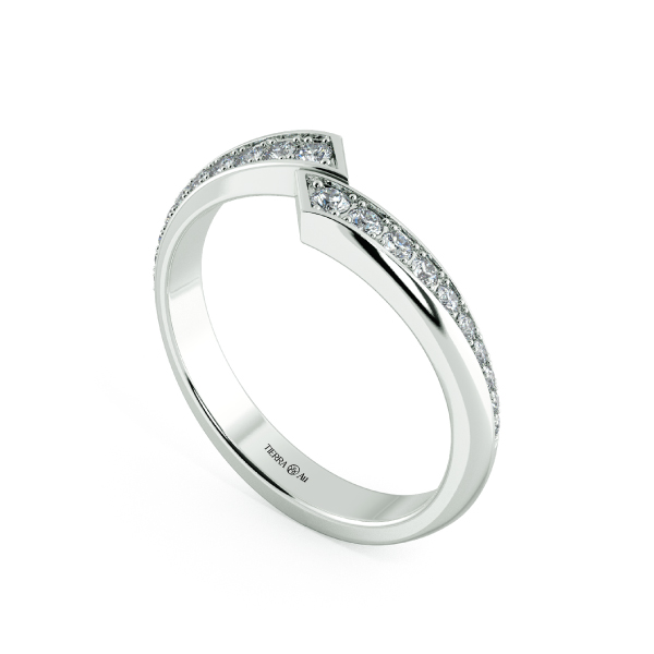 Women's Modern Wedding Ring NCF2038 2